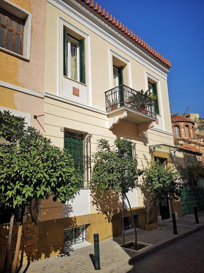 Psyri Neoclassical House With Yard Athen Eksteriør bilde